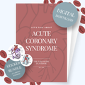 ACS Pathophysiology Ebook + 2 Cardiac stickers
