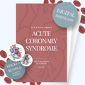 ACS Pathophysiology Ebook + 2 Cardiac stickers