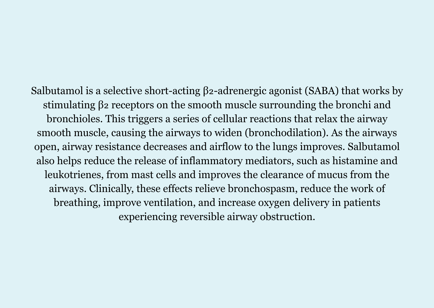 RESPIRATORY MEDICATION FLASHCARDS