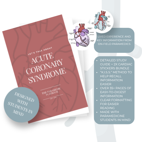 ACS Pathophysiology Ebook + 2 Cardiac stickers