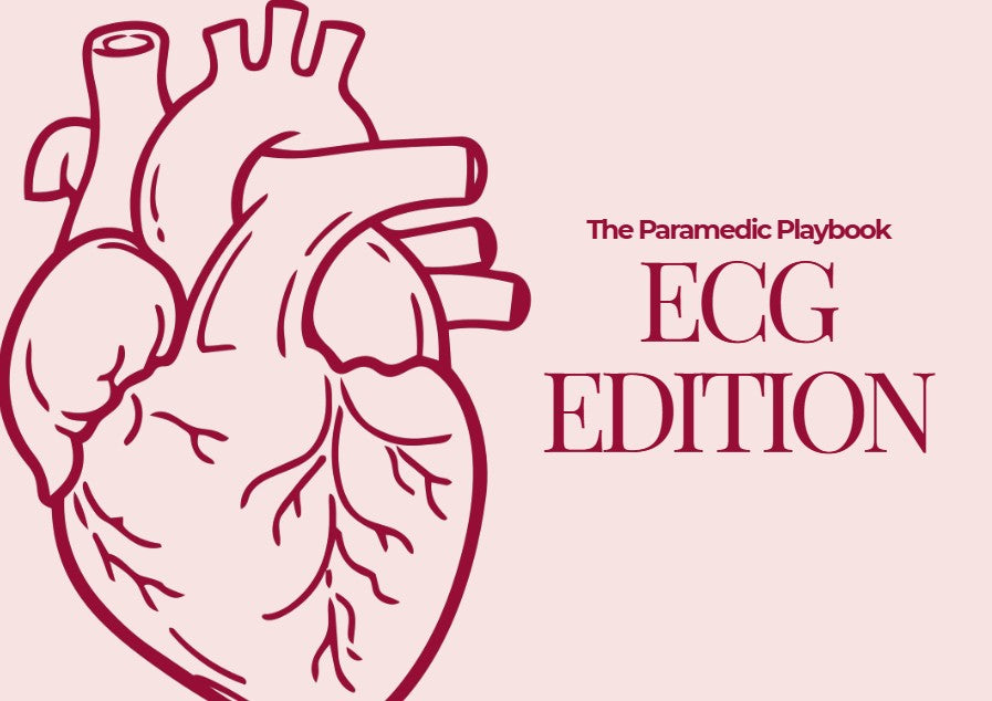 ECG Basic Flashcard set x10 rhythms